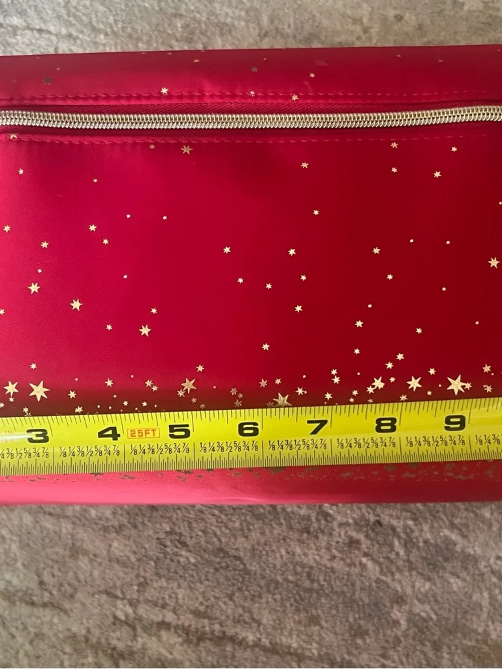 Estée Lauder Women's Cosmetic Train Case with Decorative Pouch